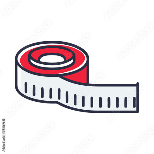 Tape Measure Tool Icon