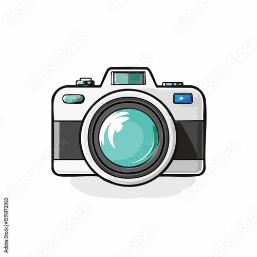 Compact Camera with Zoom Lens, Travel and Photography Tool
