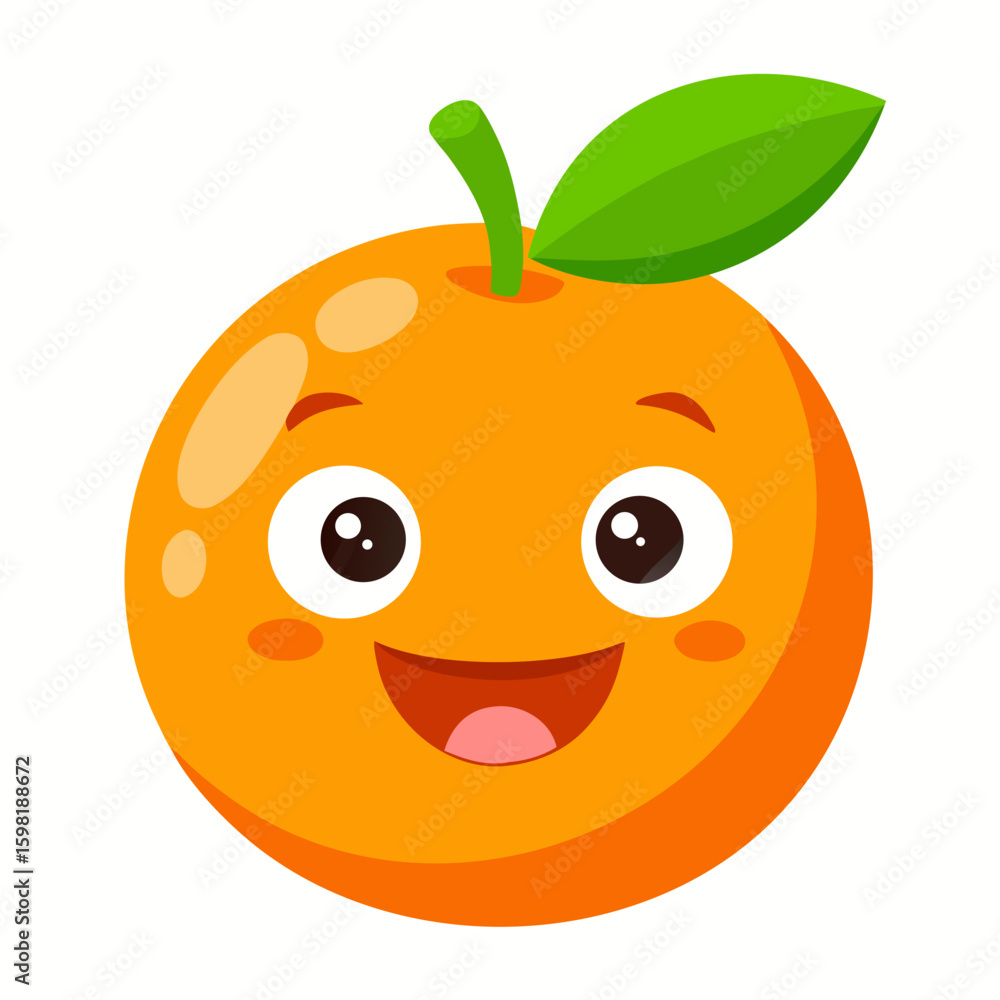 orange cartoon character orange cartoon character
