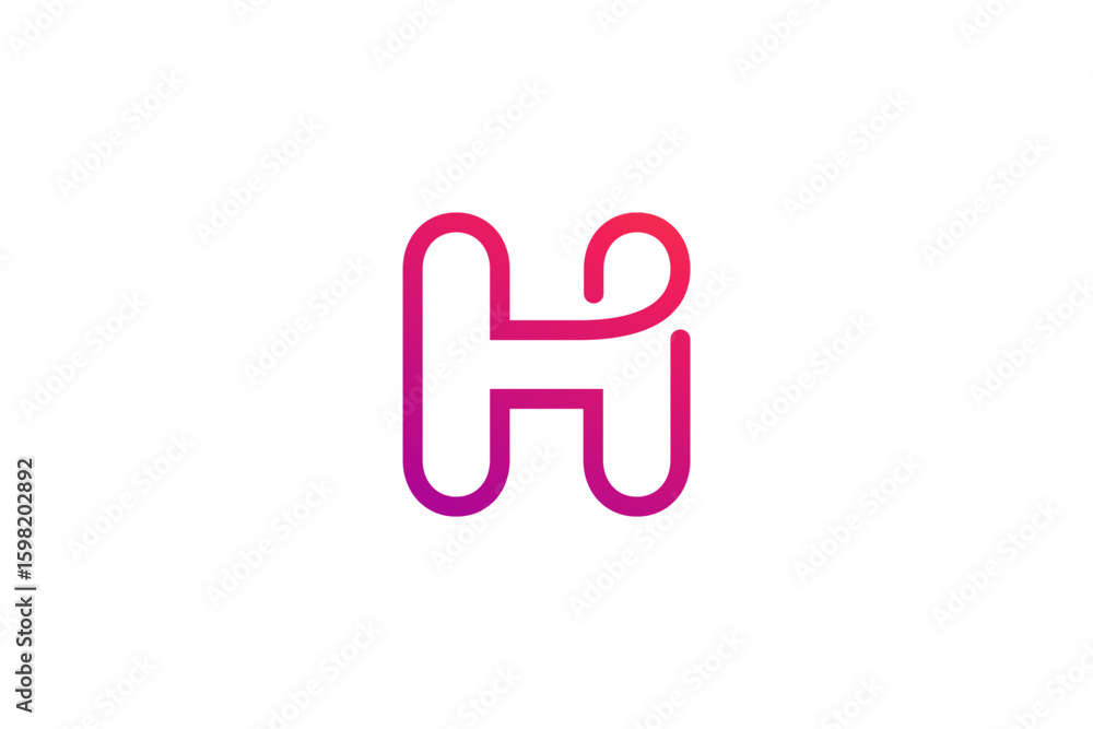 Letter H logo icon design template elements Letter H logo icon design template elements