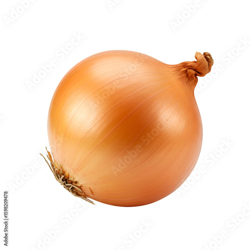 Wallpaper Mural Isolated Photo Realistic Ripe Onion on Transparent Background Torontodigital.ca