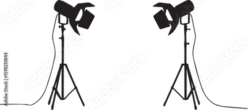 isolated   photography studio setup Vector , photography studio setup Silhouette,  photography studio setup icon  ,  photography studio setup symbol 