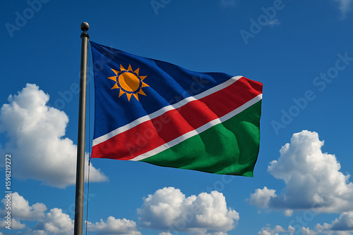 flag of Namibia