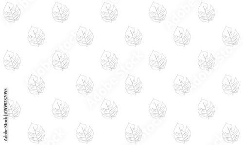 Pattern icon Taro leaves, Regular pattern