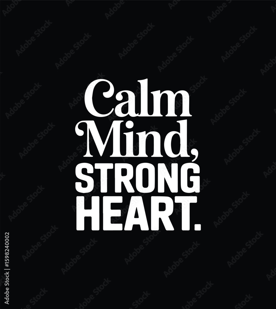 Obraz premium Minimalist Inspirational Wellness Quote Poster