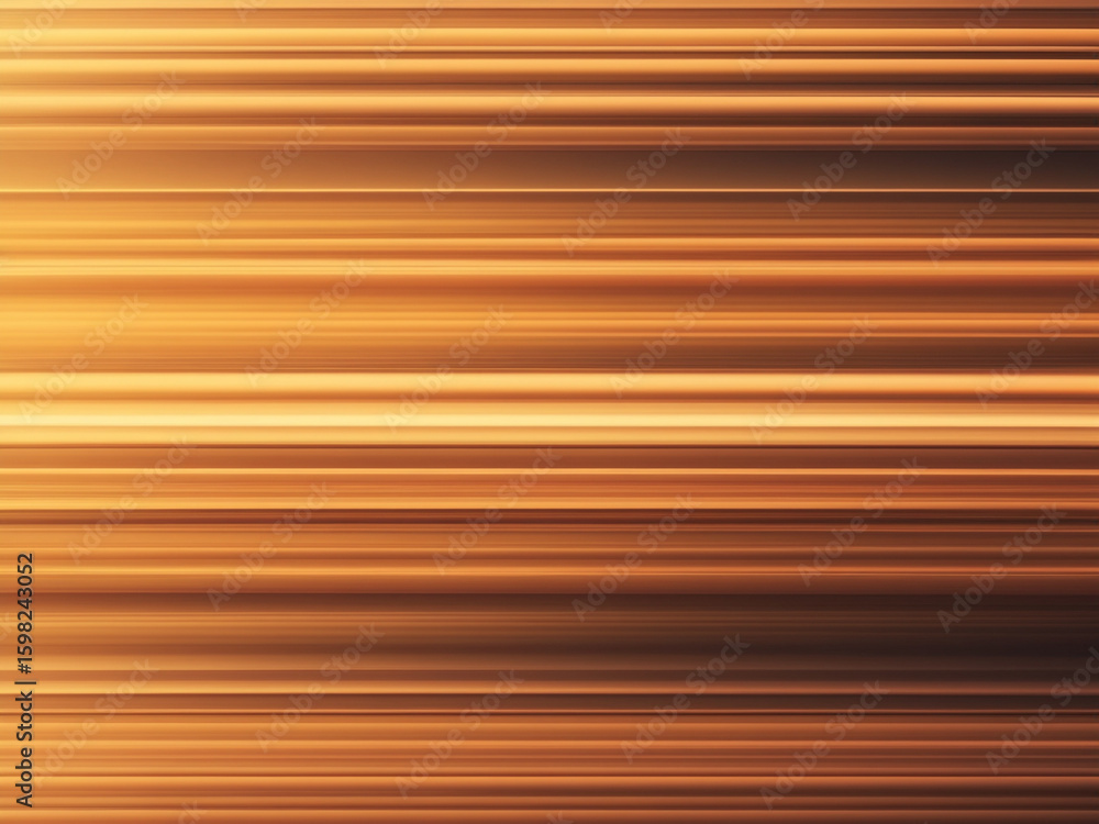 Obraz premium Abstract background of golden light streaks. Modern motion blur texture with a metallic, brushed metal effect.