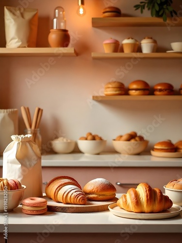 Wallpaper Mural bakery products in a shop Torontodigital.ca