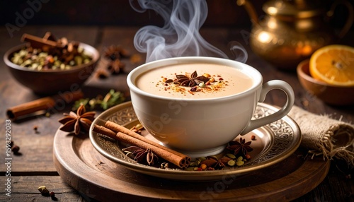 Aromatic Masala Chai: Warm Spices and Creamy Delight