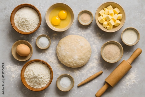 baking ingredients for baking