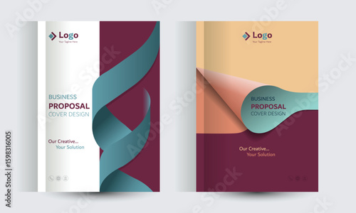 Corporate Business Proposal Cover Design Template