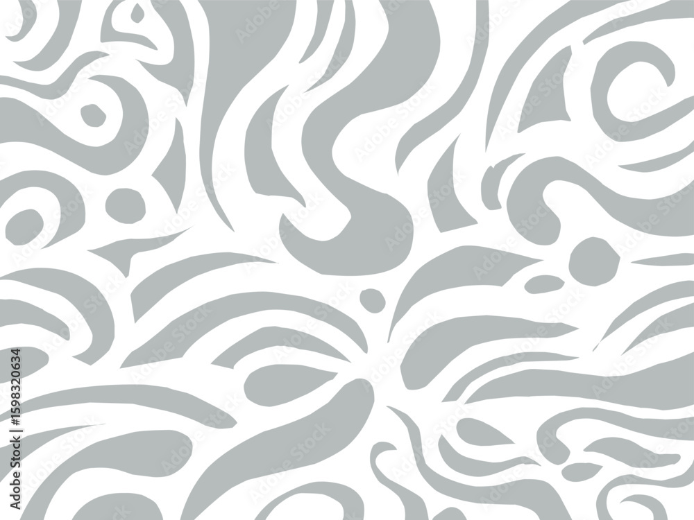 Fototapeta premium Abstract background with ornament pattern design gray color.eps