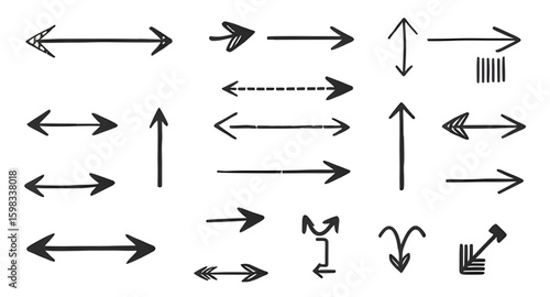 arrows vector, arrows pointing, arrow design set, curved arrows silhouette, straight arrows silhouette, thick arrows, thin arrows, arrow pack, navigation arrows, arrows isolated, abstract arrows, arro