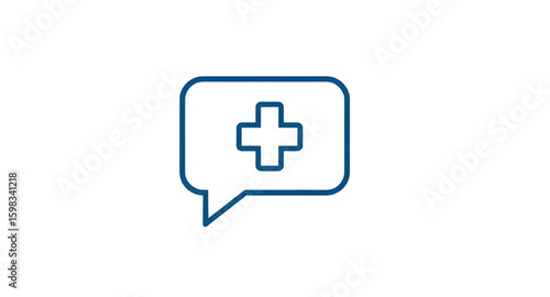 aid box cartoon, first aid communication, talking about health, emergency speech icon, first aid label, first aid awareness, help kit icon, safety message bubble, aid box with bubble, first responder 