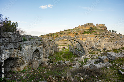Canvas-taulu Tlos was an ancient Lycian city near the modern town of Seydikemer in the Mugla Province of southern Turkey, some 4 kilometres northwest of Saklikent Gorge