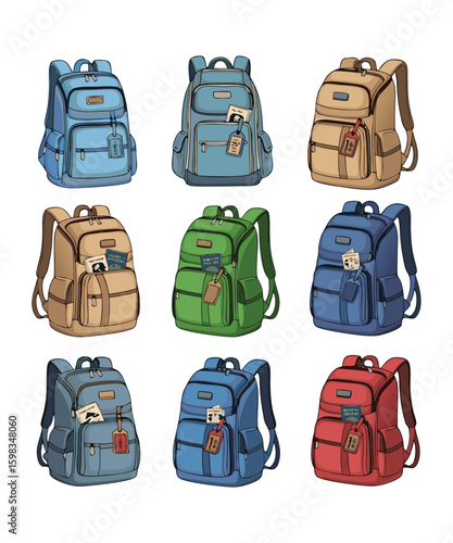  Colorful Backpacks in Various Shades for Travel and Adventure