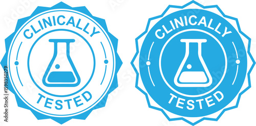 Medical Lab Tested Icons for Verified Health and Product Safety