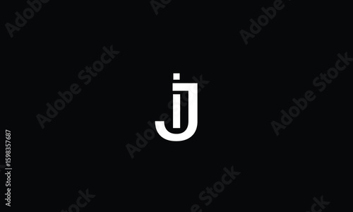 IJ,JI,I,J,J,I abstract, letters, logo, monogram, style, symbols, ambitions, icons, 
