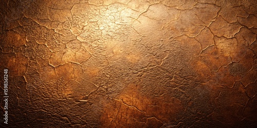 Copper Glow Beneath Weathered Geometric Splinters