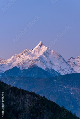 Natural landscape of American national parks