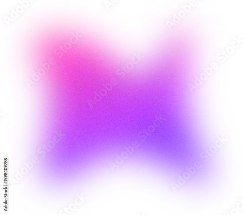 Blurry Gradient Shape: Holographic Fluid Aura & Iridescent Organic Bubble