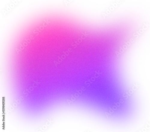 Blurry Gradient Shape: Holographic Fluid Aura & Iridescent Organic Bubble