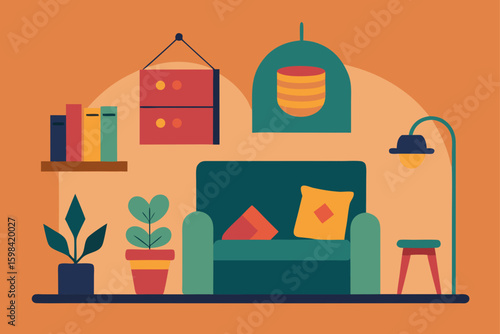 cozy curated corner