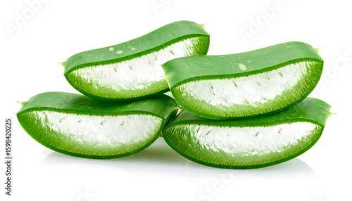 Wallpaper Mural Aloe Vera slices stacked (1) Torontodigital.ca