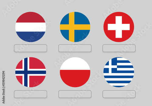 Guessing European National Flags Identifying Countries from Their Symbols and Colors a Fun Educational Challenge for All Ages