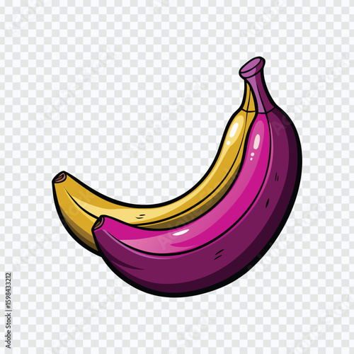 Reddish-Purple Bananas – Unique, Ripe, and Naturally Sweet Fruit