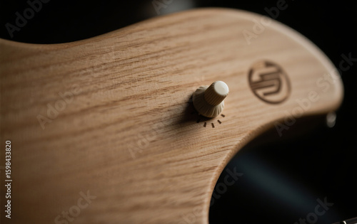 acoustic guitar close up