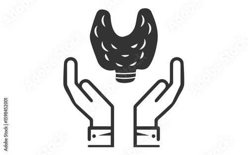 Two hand protecting thairod image, png protecting hands of a thairod