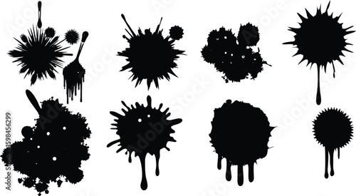 Adobe Illustrator Artwork  Paint brush strokes