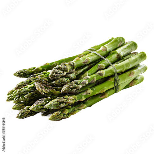 Asparagus isolated on a transparent background.