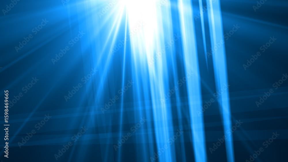 Obraz premium background with lights.stylized blue glow lighting background