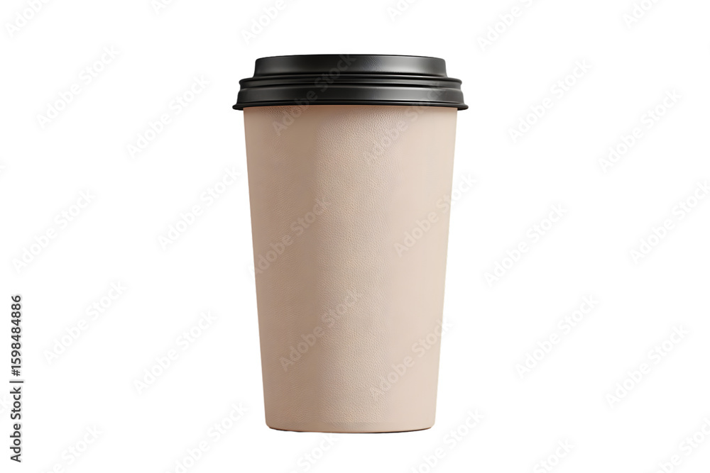 reusable coffee cup isolated on a white background, in a simple style, with a transparent PNG reusable coffee cup isolated on a white background, in a simple style, with a transparent PNG