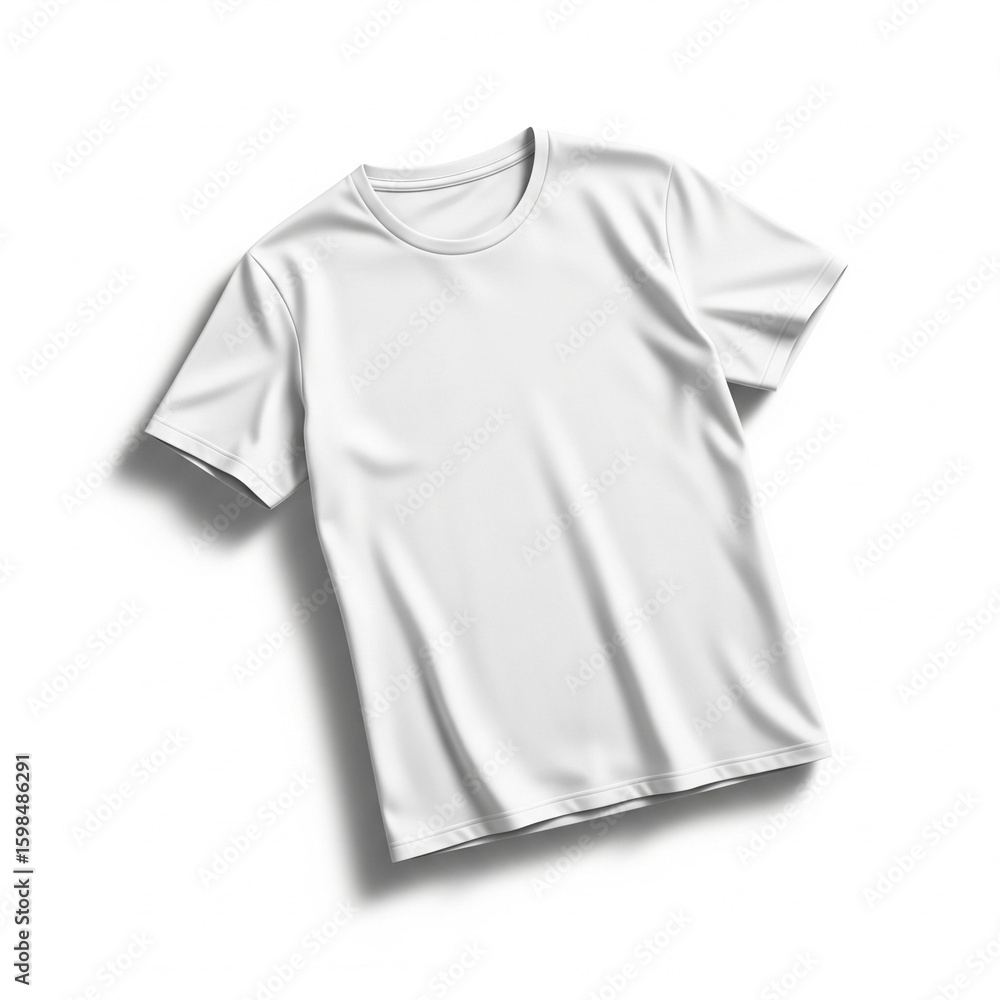 White T-Shirt and Fresh Bitter Melon - Lifestyle and Produce White T-Shirt and Fresh Bitter Melon - Lifestyle and Produce