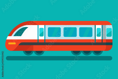 futuristic subway car 