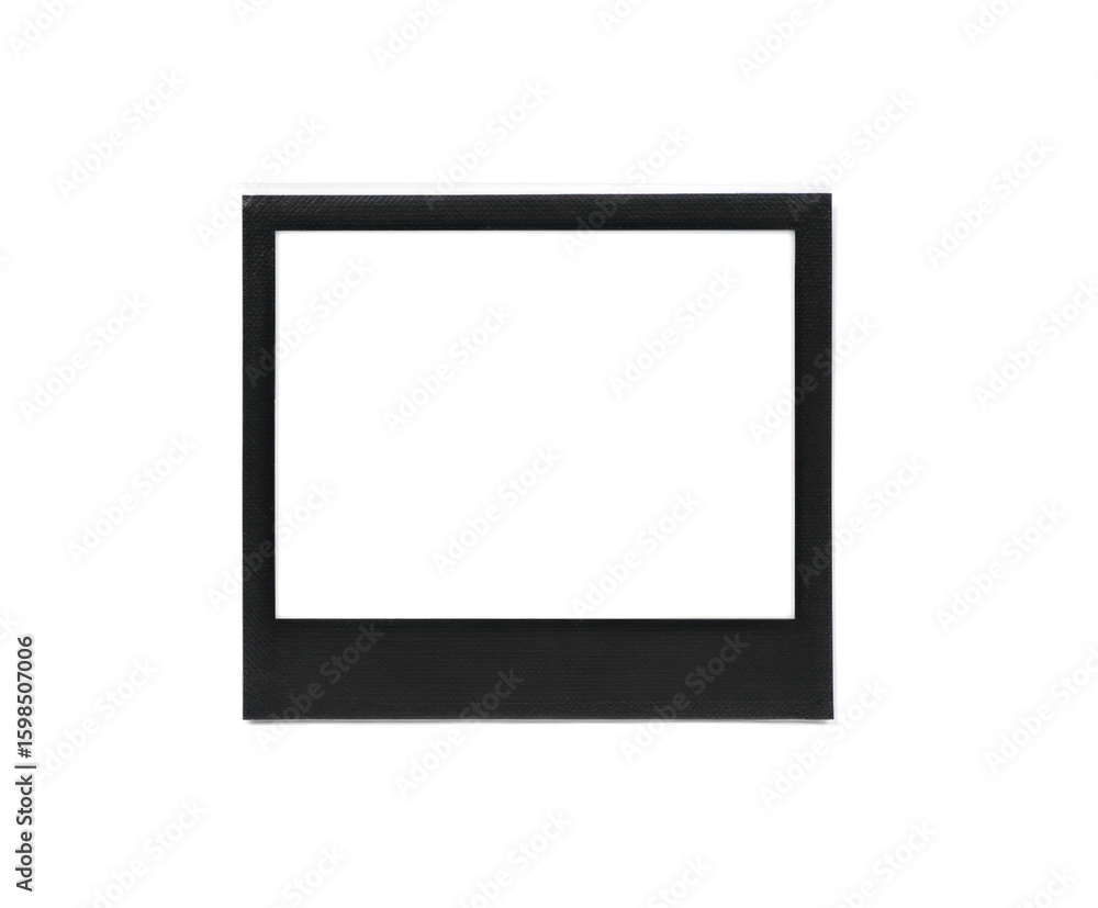 Rectangle Polaroid Frame Template, Transparent PNG Isolated Rectangle Polaroid Frame Template, Transparent PNG Isolated