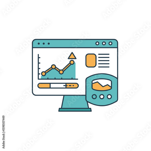  Multi‑hazard Resilience Dashboard Icon