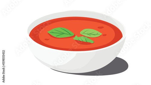 Potatoes Flat Icon for Borscht Soup - Simple Flat Vector Illustration