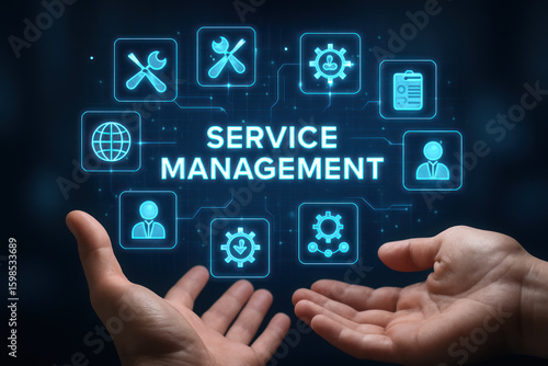 Service Management Illustration
