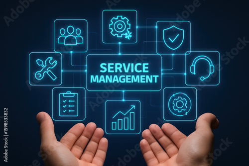 Service Management Illustration