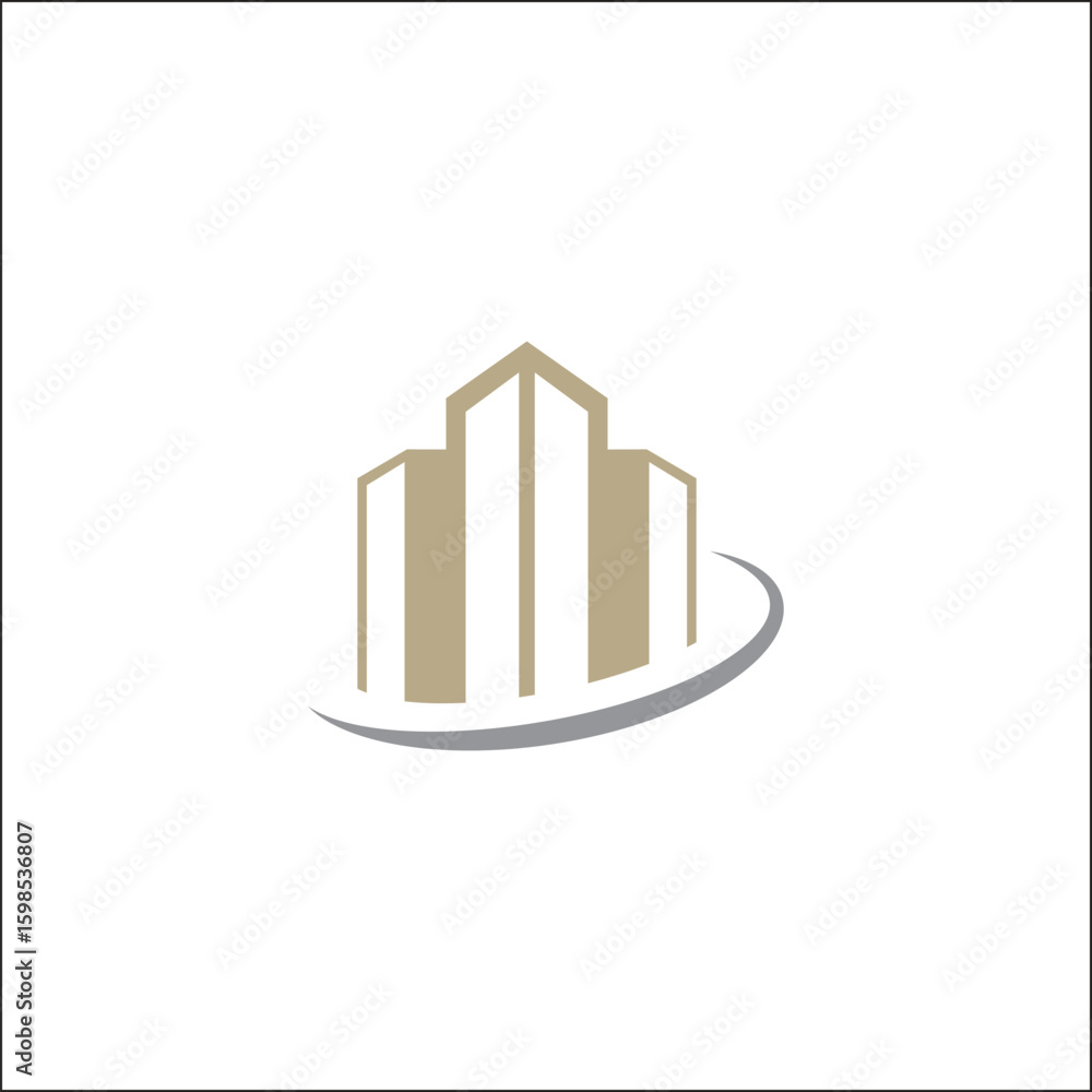 Fototapeta premium building logo