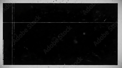 Vintage old film overlay with dust scratches film frame and analog video texture for retro cinematic footage background effect grunge distressed damaged noisy g