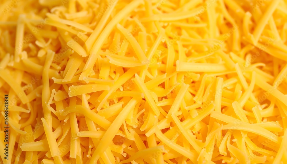 Shredded cheese close-up (3) Shredded cheese close-up (3)