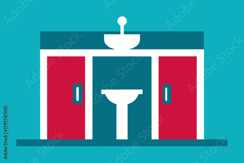 vector illustration of a restaurant menu