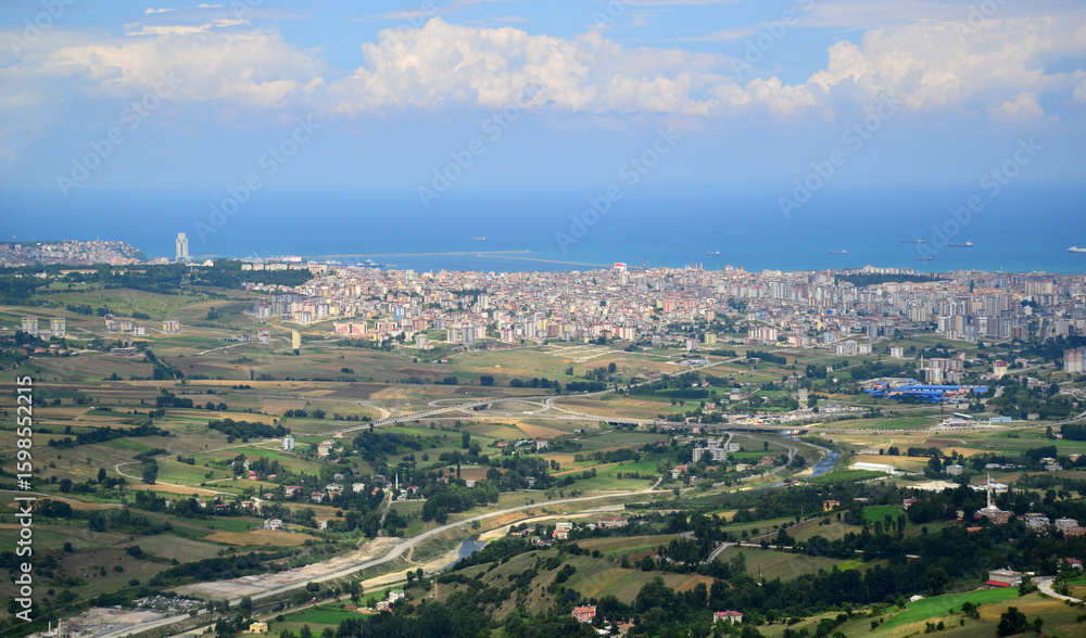 Obraz premium A view from Samsun, Turkey