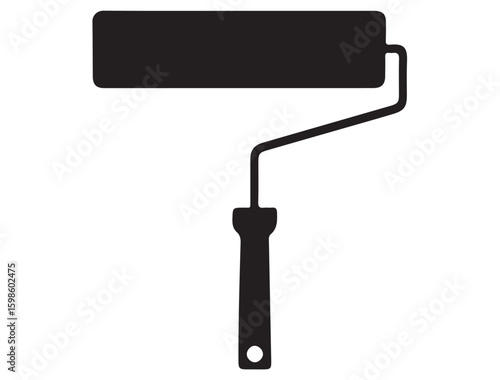 PAINT ROLLER SILHOUETTE