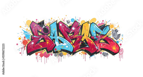 Graffiti Art on transparent background png
