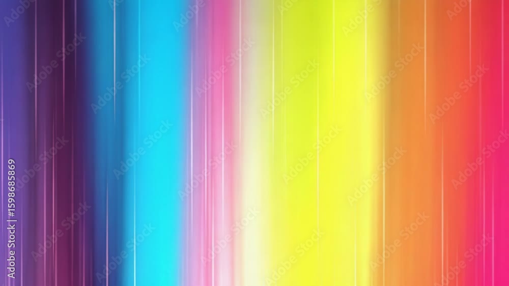 Colorful pattern of parallel lines on a vibrant background